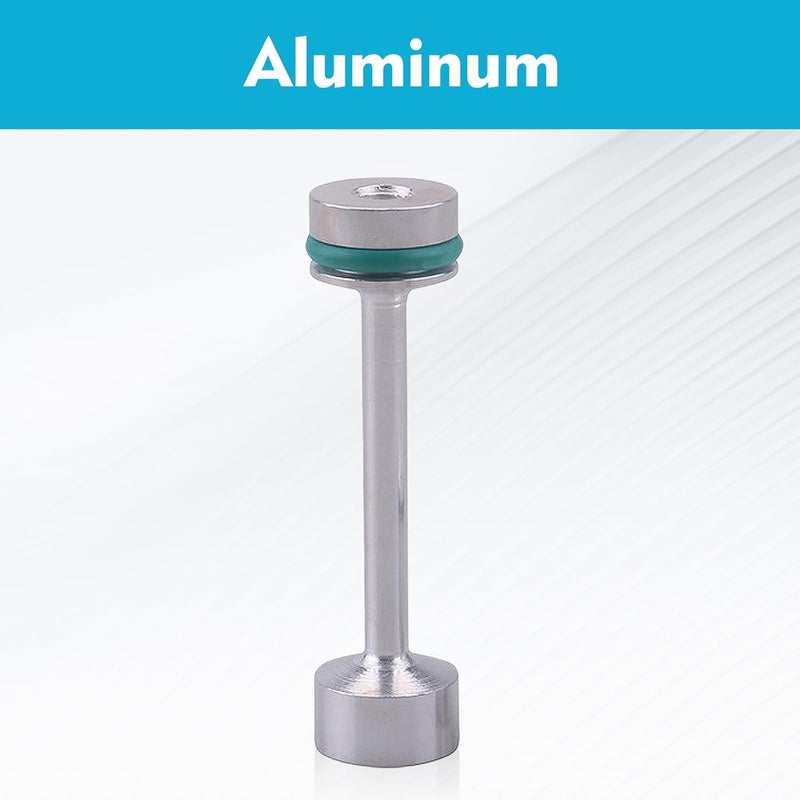 Merdege Oil Diverter Barbell, Alloy Automotive Repair Replacement Parts, Compatible with GM Gen III & IV LS Engines LS1 LS2 LS3 LS6 LS7 LS9 LQ4 LQ9 4.8L 5.3L 6.0L 6.2L L92 LS4 L99 LSA (Silver) - Image 2